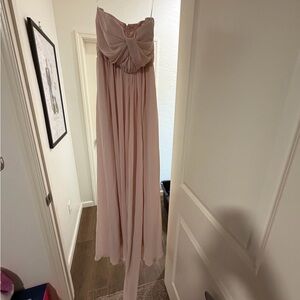 Elegant convertible Pink dress